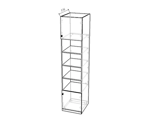 Пенал Скарабей-2 Кашемир - фото 2