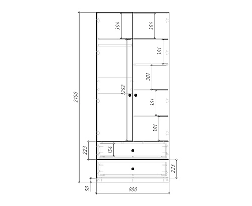 Стенка детская Банни-8 Черный Агат - фото 5