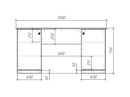 Письменный стол Скарабей-4 Пантано - фото 3