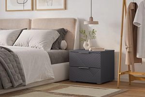 прикроватная Салерно new 2 Графит