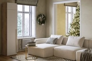 Лорена Хит-1 с антресолью Сатин