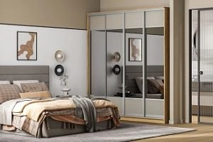 Борнео-4.6 Дуб Золотистый/Серебро