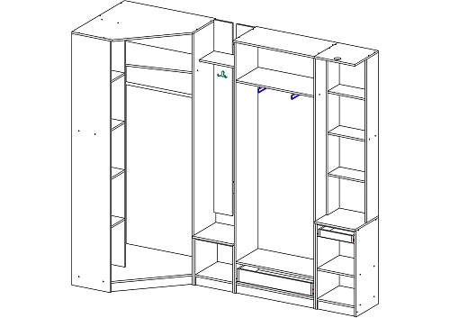 Прихожая Шах-3 - фото 2