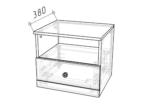 Стенка детская Банни-3 Дуб Мореный - фото 4