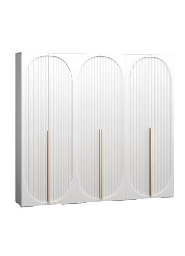 Шкаф распашной Брей-3 Белый - фото 2