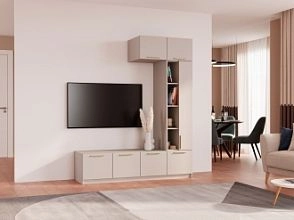 Стенка Лорена Пакс ТВ-стенка 9 в цвете кашемир