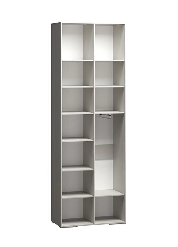 Шкаф распашной Брей-1.1 с антресолью Кашемир - фото 3