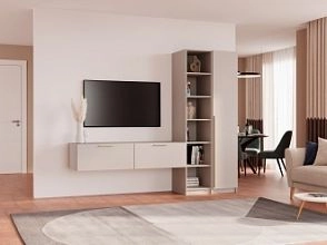 Стенка Лорена Пакс ТВ-стенка 10 в цвете кашемир