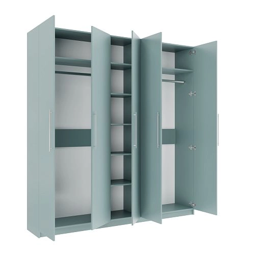 Шкаф распашной Калифорния-5 Сумеречный Голубой - фото 2