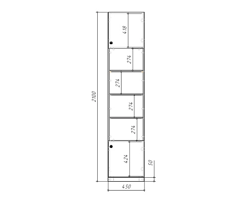 Пенал Скарабей-2 Кашемир - фото 3