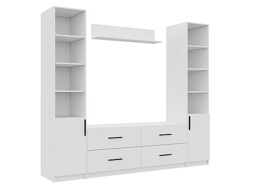 Стенка Лорена Пакс ТВ-стенка 2 Белый - фото 4