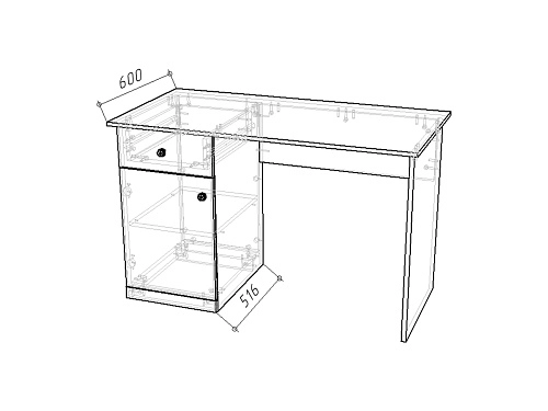 Стенка детская Банни-6 Пастельно-Синий - фото 8