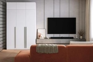 Лорена Бест-3 с антресолью Белый