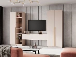 Стенка Лорена Пакс ТВ-стенка 18 в цвете кашемир