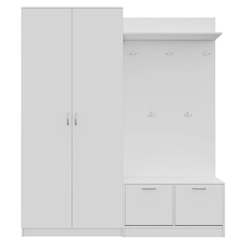 Прихожая Ольга-2 Белый - фото 2