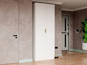 Шкаф распашной Грация-2 с зеркальными вставками