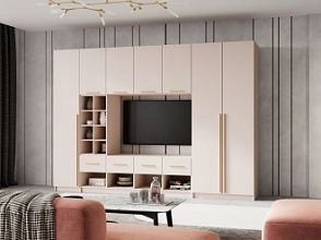 Стенка Лорена Пакс ТВ-стенка 22 в цвете кашемир