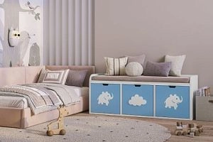 kids 8 Пастельно-Синий