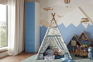 Банни-1.2 Пастельно-Синий