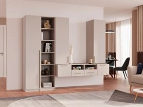 Стенка Лорена Пакс ТВ-стенка 24 в цвете кашемир