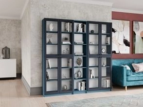 Шкаф для книг Билли ьмин 30 Деним Супер софт