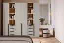 Шкаф распашной Хейсон-16 Кашемир Блэквуд Ячменный
