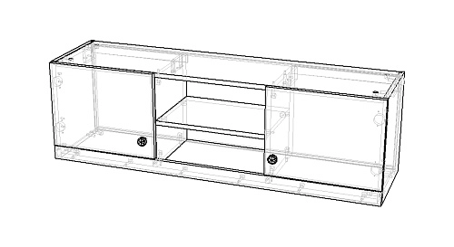 Антресоль Банни-2 Розовый Лайт - фото 2