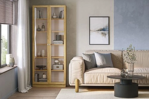 Шкаф для книг Билли-20 Дуб Золотистый - фото 1