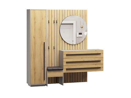 Прихожая Неаполь-3 Кашемир - фото 3