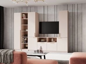 Стенка Лорена Пакс ТВ-стенка 13 в цвете кашемир