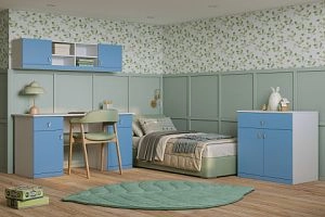 детская Банни-5 Пастельно-Синий