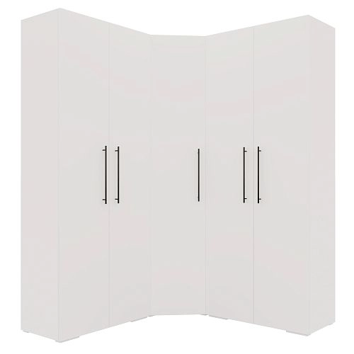 Шкаф угловой Калифорния-Стиль-15 Белый - фото 3