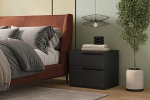 прикроватная Лорена Пакс-4 Черный