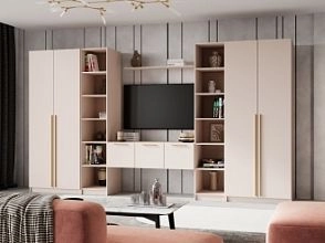 Стенка Лорена Пакс ТВ-стенка 16 в цвете кашемир