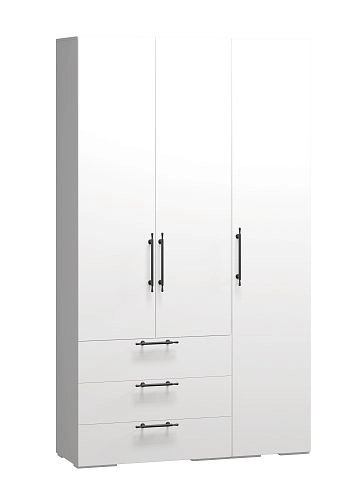 Шкаф распашной Мори-Хелена-6 Белый - фото 2