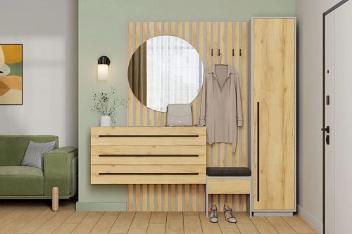 Прихожая Неаполь-3 Кашемир - фото 1