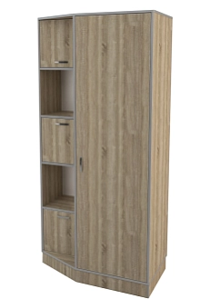 Стеллаж Сокол-7 вид спереди