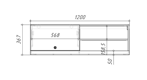 Антресоль Банни-3 Белый - фото 5
