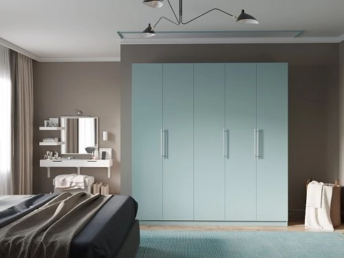 Шкаф распашной Калифорния-5 Сумеречный Голубой - фото 1