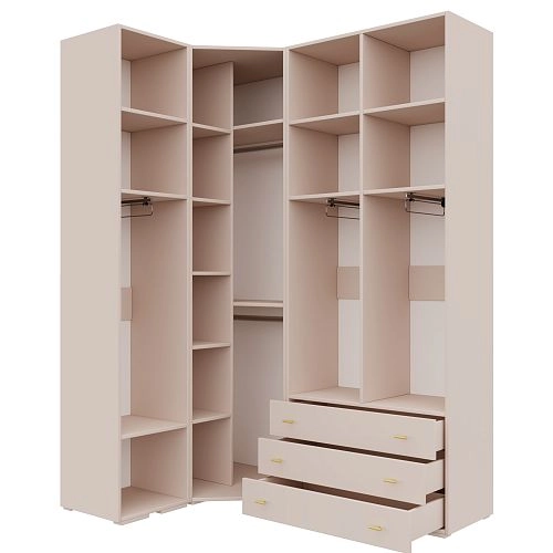 Шкаф угловой Калифорния-Стиль-13 Кашемир - фото 2