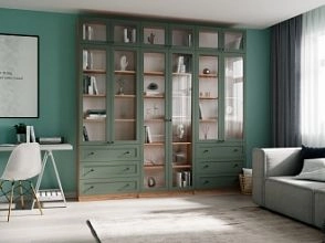 Шкаф для книг Билли ьмин 54 Шарли green