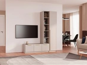 Стенка Лорена Пакс ТВ-стенка 15 в цвете кашемир