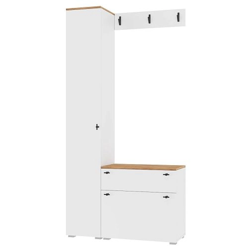 Прихожая Квели 7 Белый - фото 2